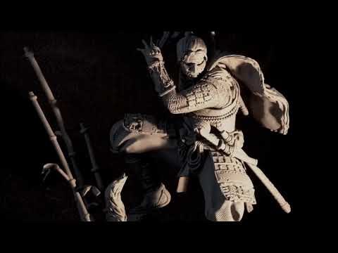 Ghost of tsushima 3d print