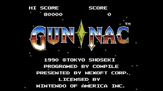 GunNac (ガンナック). [NES]. 1CC. No Death. EXPERT. 60Fps.