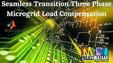 Matlab Simulink Seamless Transition Three Phase Microgrid  Load Compensation  MyProjectBazaar