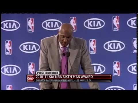 Lamar Odom Wins 2011 NBA 6th Man of the Year Award