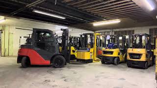 2017 Toyota 8FG35U 8000lbs Used LP Gas Forklift - U12174