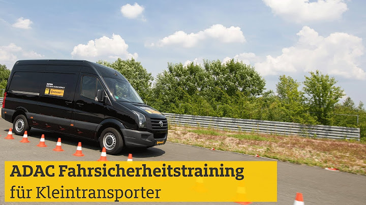 Wie schnell mit transporter fahren