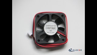 8LXC CXM1382C 12V 2wires 50*50*10MM Cooling Fan replace