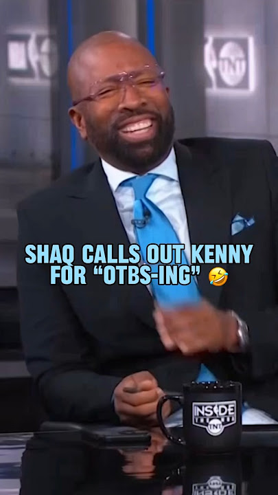 Shaq had to let Kenny know 💀