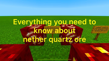 Everything you need to know about nether quartz ore in minecraft