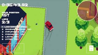 Sprite stacking gamemaker 2d racing game that I'm making - fake 3d drifting screenshot 3