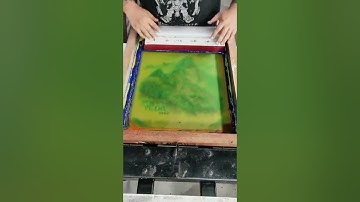 CMYK 4-color DIY T-shirt Screen Printing #ccd #Vility #screenprinting #cmyk #diy