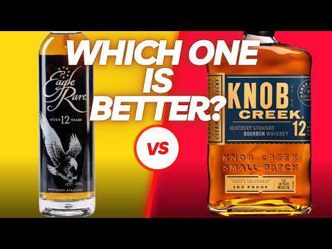 Eagle Rare 12 Year vs Knob Creek 12! Meets the Hype? Or a BIG Letdown? Find Out!!