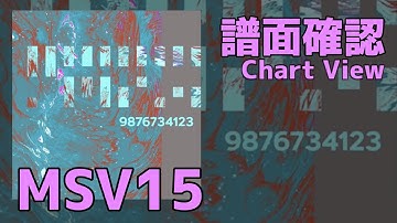 【Paradigm: Reboot】9876734123 (MASSIVE 15) Chart View(譜面確認)