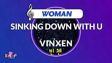 [KPOP MR 노래방] SINKING DOWN WITH U - 빈첸 (Woman Ver.)ㆍSINKING DOWN WITH U - VINXEN