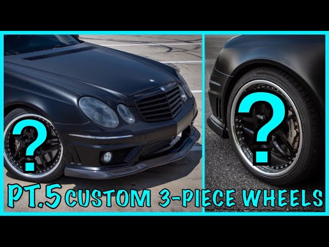 E55 AMG with mecxtreme3 3 piece wheels – MEC Design