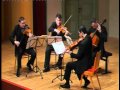 Jerusalem Quartet - J. Brahms, String Quartet Op. 51 NO. 1 - 3. Allegretto molto moderato e comodo