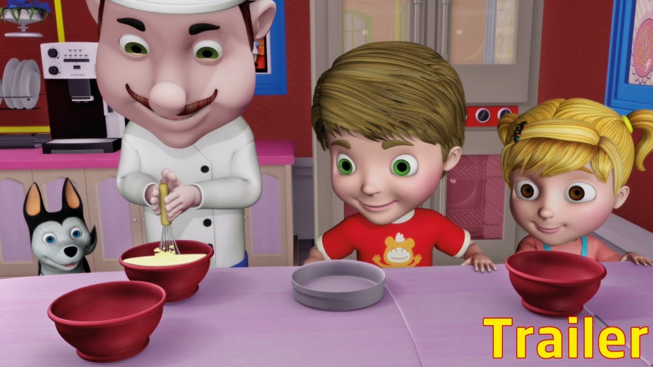 Pat A Cake Baker Popular Nursery Rhymes & Children Songs Songs For Children Jolly Baby