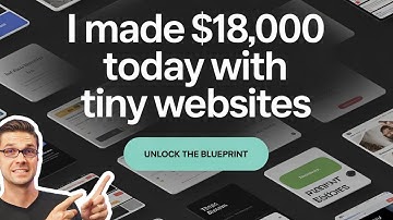 I Made $18,000 Today with Microsites