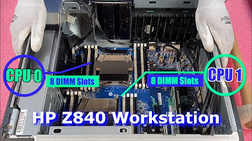 HP Z840 Workstation Review & Overview | Memory Install Tips | How to Configure HPE System | Gaming