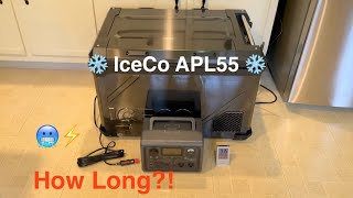 IceCo APL55 Powered by Bluetti EB3A - How Long? by JimboP-Outside 195 views 1 month ago 11 minutes