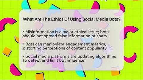 What Are The Ethics Of Using Social Media Bots? - Everyday-Networking