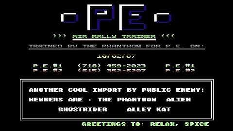 Public Enemy (PE) Intro 11 ! Commodore 64 (C64)