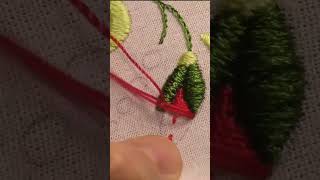 Satin Embroidery for beginners Very Easy stitches