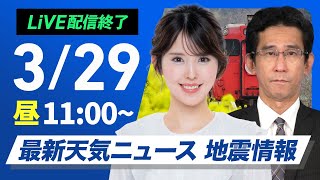 ウェザーニュースの配信のサムネイル画像