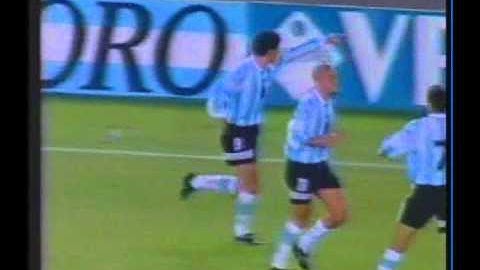 1997 (April 30) Argentina 2-Ecuador 1 (World Cup Qualifier).avi