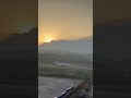Last take off in 2025 at Lengpui airport mizoram