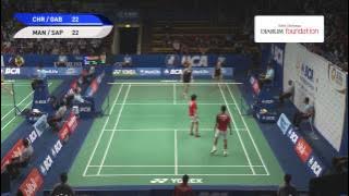 M. Jongjit / S. Taerattanachai (THAILAND) VS C.Adcock / G. Adcock (ENGLAND)