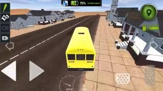 USA Football Coach: bus sim 3D - Android gameplay screenshot 1