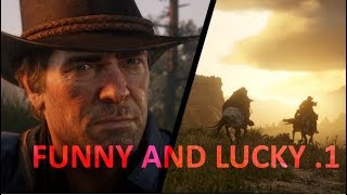 Video thumbnail of "Funny and Lucky Moments - Red Dead Redemption 2 - Ep.1"