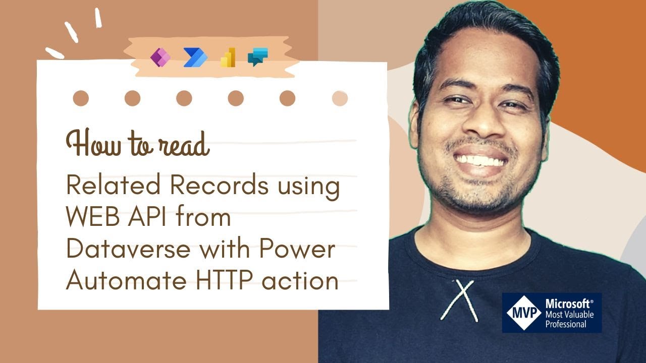 Read related record information using Get Query in WEB API in Power Automate HTTP Action Dataverse