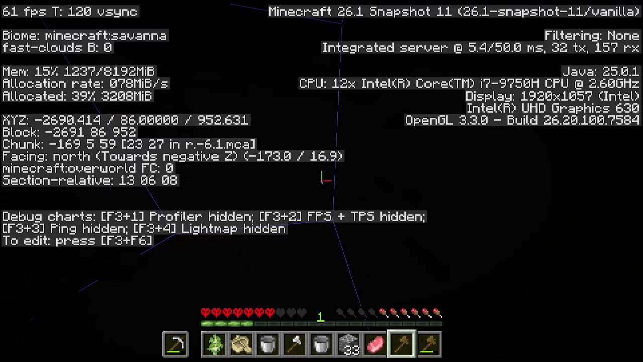 Просто прохождение... Minecraft Java Edition 26.1-S11 - Часть 9.3