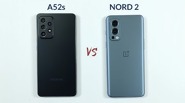 Samsung A52s 5G vs Oneplus Nord 2 | Speed Test | Camera Test