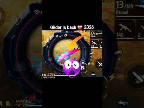 Glider is back in 2026 ❤️‍🩹 #glidercatfactory #backglider #freefireglider #gliderinfreefire