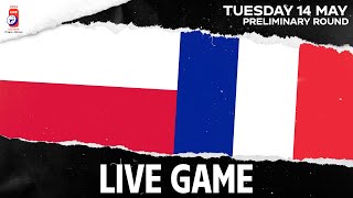 LIVE | Poland vs. France | 2024 #IIHFWorlds
