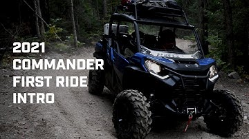 2021 Commander First Ride & Introduction | Can-Am Off-Road