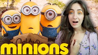I Actually Loved MINIONS?! First Time Watching (Movie Reaction \& Commentary)