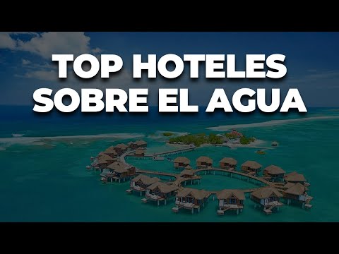 Video: Villas sobre el agua en el Caribe