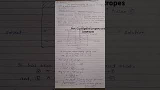 Part -2 Colligative Property And Azeotropes.....