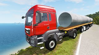 Long Truck Delivery Fails – Beamng Drive