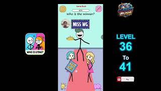 Who Is Lying? - Level 36 to 41 Walkthrough & All Solutions (Gameplay) screenshot 4