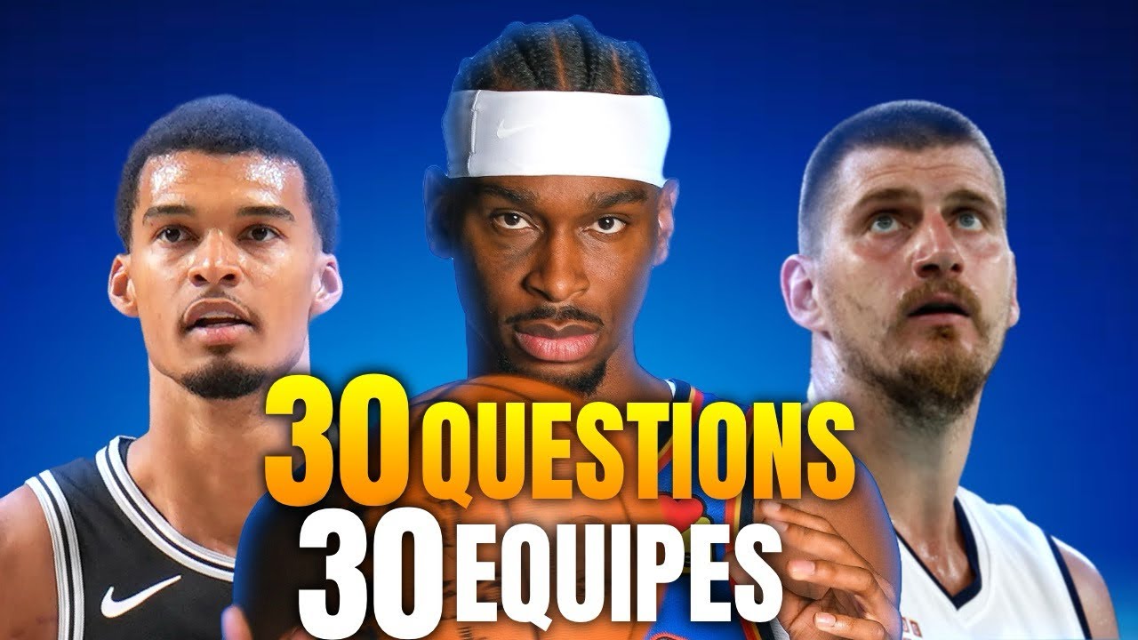 Je pose une question à toutes les équipes NBA