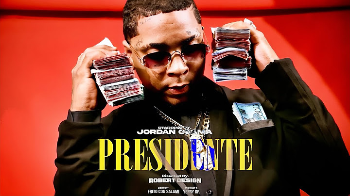 Jordan Ozama - PRESIDENTE ( Video Oficial )