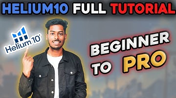 Helium10 Tutorial for Beginners Complete Overview  for Amazon Tamil | With Discount Codes