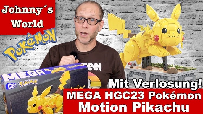 MEGA Pokémon Motion Pikachu Building Set - Zinc Mecha