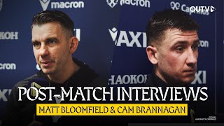 Matt Bloomfield and Cam Brannagan React to our Defeat to Birmingham City | Post-match Interview