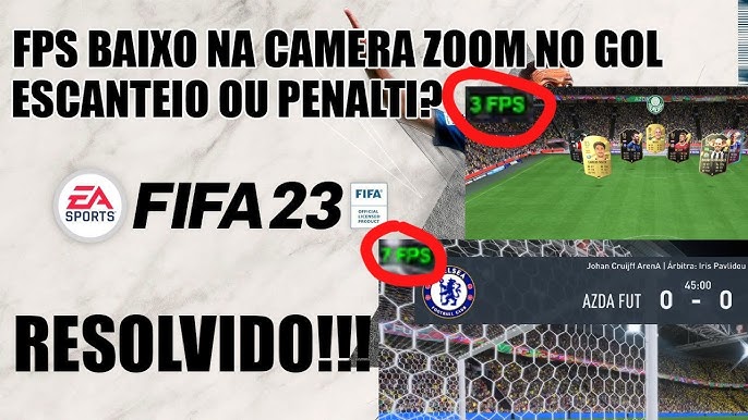 Re: Fifa 23 travando nas cutscenes/escanteio/faltas - Answer HQ