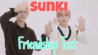 Sunoo &amp; Ni-Ki Friendship Test + Enhypen TRUST FALL | SUNKI moments | ENHYPEN