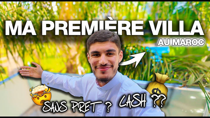 Voici ma première villa au Maroc à 21 ans 🇲🇦