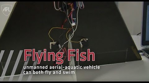 Flying Fish Unmanned Aerial-Aquatic Vehicle (UAAV) from APL