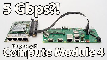 5 Gbps Ethernet on the Raspberry Pi Compute Module 4?!